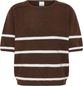 Ichi Maglieria - - Knitwear - Donna - Marrone - XL