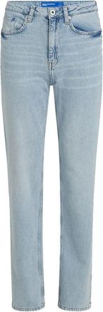 Karl Lagerfeld Straight Jeans - Dames - Regular Fit Jeans - Blauw - W30 L32 - Katoen - Jeans