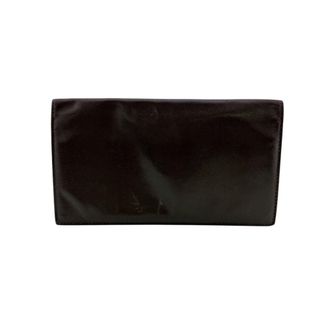Herm&egrave;s Brown Leather Wallet (Bi-Fold) (Pre-Owned)