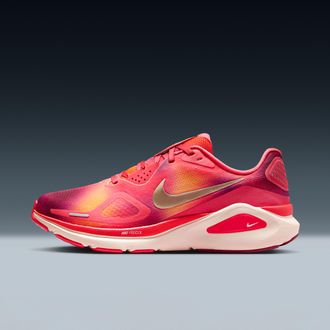 Nike Womens Structure 2 SE Road Running Shoes in Red | HQ8784-800