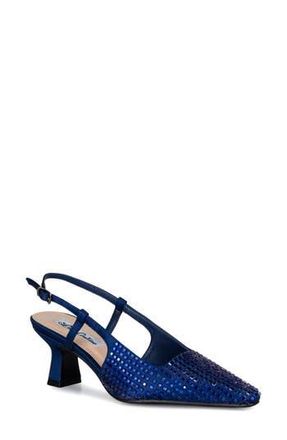 Lady Couture Shananr Slingback Pump in Navy at Nordstrom Rack, Size 11