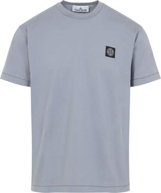 Stone Island T Shirts And Polos Blue