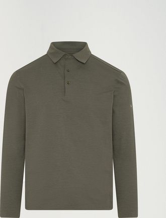 Born Living Yoga T-shirt Polo Maroni Hunter