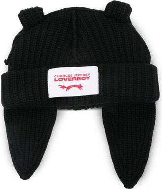 Charles Jeffrey Loverboy Ears Knitted Beanies Hat