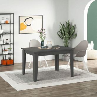 OEM Mesa Extensible Megaron Antracita 120x80 Cm