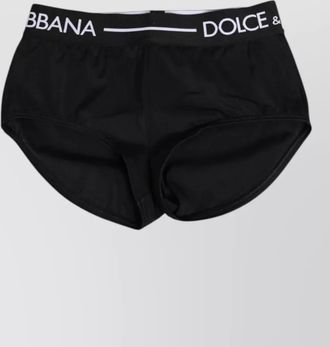 Dolce & Gabbana logo waistband short shorts