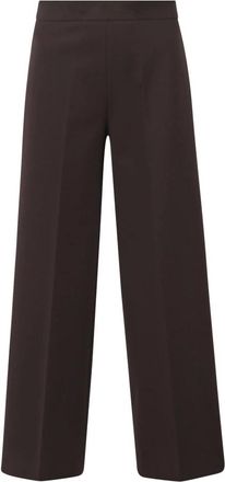 Liviana Conti Broeken, Dames, Bruin, L, Leer, Wijde Broek