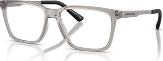 A|X Armani Exchange 55mm Rectangle optical glasses in Grey at Nordstrom
