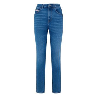 Diesel Skinny Jeans, female, Blue, Size: W24 Straight Jeans