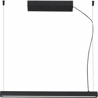 Faro Barcelona Faro Barcelona - Faro Vico 60cm Black Pendant Lamp With Surface Canopy