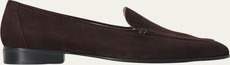 The Row Adam Suede Loafers