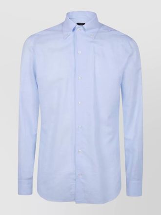 Barba cotton linen shirt