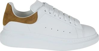 Alexander McQueen Oversized Sneaker - Dames - Sneakers - Wit - 40 EU - Leer - Schoenen