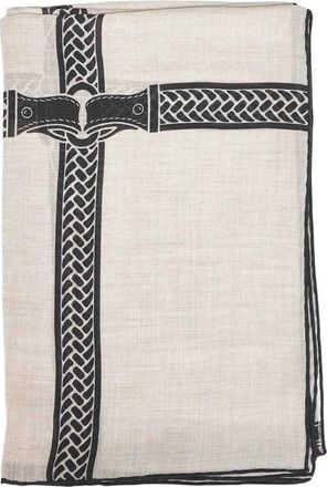 Fendi Silky Scarves - Dames - Zijden sjaals - Beige - ONE Size - Accessoires