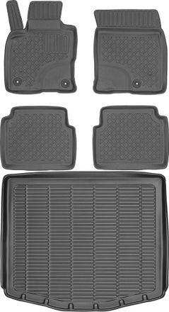 OEM Juego De Alfombrillas Para Coche Y Alfombrilla Para Maletero Para Ford Kuga Iii Suv (2019)