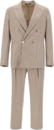 BRIGLIA 1949 double-breasted suit - Neutrals