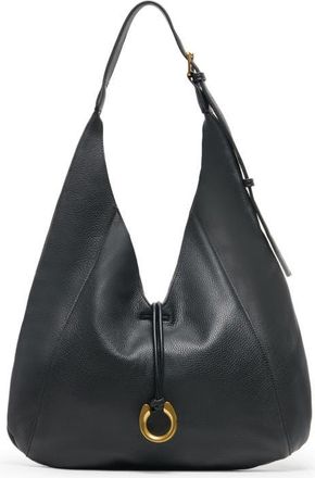 Dolce Vita Mercer Leather Shoulder Bag in Black Leather at Nordstrom