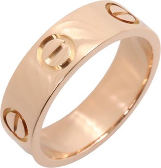 Cartier Pink Gold Pink Gold (18K) Band Ring (Pre-Owned)