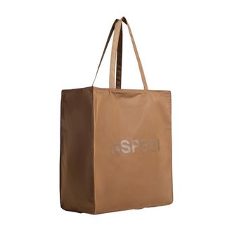 Aspesi Tote Bags, unisex, Brown, Size: ONE SIZE Tote Bag