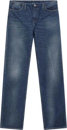 Acne Studios Jeans Regolare - Dames - Regular Fit Jeans - Blauw - S - Katoen - Jeans
