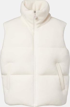 Perfect Moment Wool and cashmere down vest
