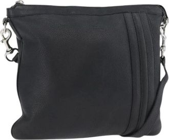 Gucci Pre-owned Vintage Schoudertas - Dames - Vintage Schoudertas - Zwart - ONE Size - Leer - Vintage
