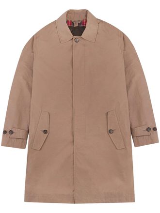 Baracuta G10 Detachable Quilted Lining Mid-Length Beige Coat