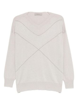 D.exterior D. Exterior V-Neck Sweater