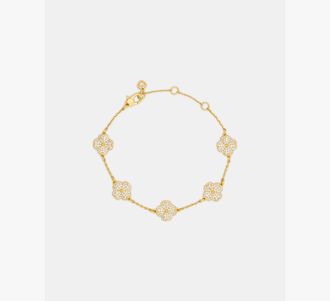 Kate Spade New York Spade Flower Pave Scatter Bracelet
