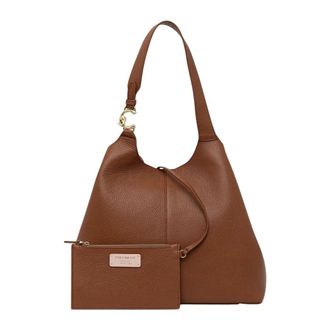 Coccinelle C-Easy Tote - Dames - Tassen - Bruin - Maat: ONE Size Leer