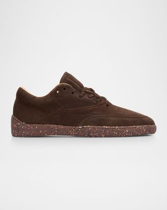 Gabriela Hearst Ohio Nubuck Leather Slip-On Sneakers