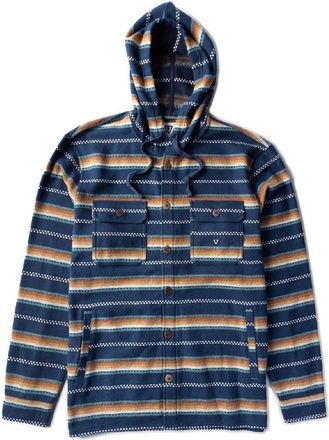 Vissla Mens Descanso Shirt Jacket Blue XXL