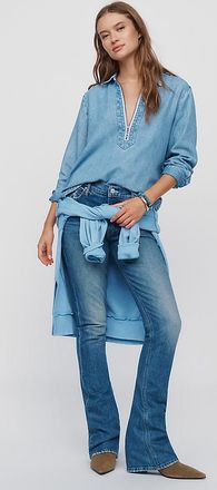 Mother The Runaway Low Rise Slim Bootcut Jeans