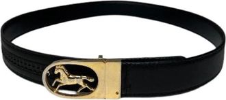 Celine Pre-owned Vintage Riem - Dames - Vintage Accessoires - Zwart - ONE Size - Leer - Vintage