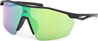 adidas Sp 0115 02Q Zonnebrillen - Heren - Zonnebrillen - Zwart - ONE Size - Accessoires