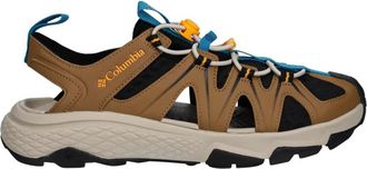 Columbia Fitness, Heren, Bruin, 46 EU, Leer, Peakfreak Rush Sandaal