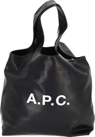 A.P.C. Borsa Tote Ninon - - Bags - Uomo - Nero - ONE SIZE