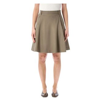 Low Classic Short Skirts, female, Beige, Size: S Midi Skirt