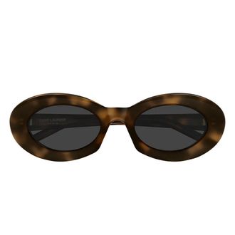 Saint Laurent Sunglasses Sl 594 009 Brown/Grey Women