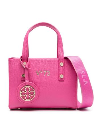 V° 73 logo-lettering tote bag - Pink