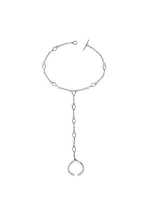Lucy Quartermaine Petal Hand Chain in Sterling Silver at Nordstrom, Size 8