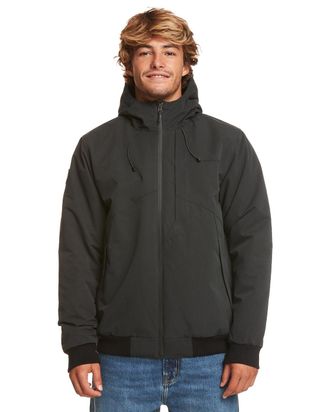 Quiksilver Regenjacke QUIKSILVER New Brooks 5K, Herren, Gr. S, schwarz, Obermaterial: 100% Microfaser;, Jacken Regenjacke