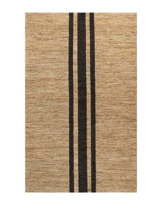 Jonathan Y Designs Jonathan Y Olivier Rustic Beach House Wide Ticking Stripe Jute Area Rug