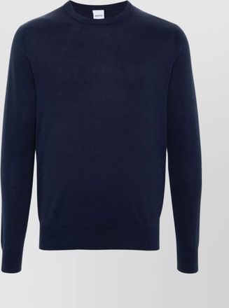 Aspesi crew neck long sleeve ribbed sweater