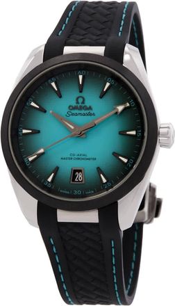 Omega Seamaster Automatic Chronometer Green Dial Mens Watch 220.32.38.20.03.001