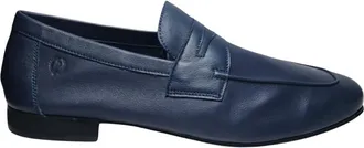 Pollini Schoenen, Heren, Blauw, 40 EU, Leer, Mocassins