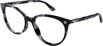 Gucci Demo Cat Eye Ladies Eyeglasses GG0093O 008 53