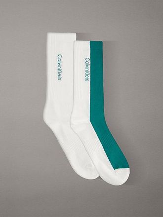 Calvin Klein 2 Pack Moisture-Wicking Crew Socks