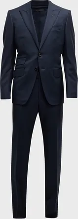 Tom Ford Men & apos;s Modern Fit Sharkskin Suit