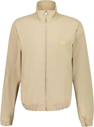 Dolce & Gabbana Nylon Canvas Jacket - Heren - Zomerjassen - Beige - M - Nylon - Jassen